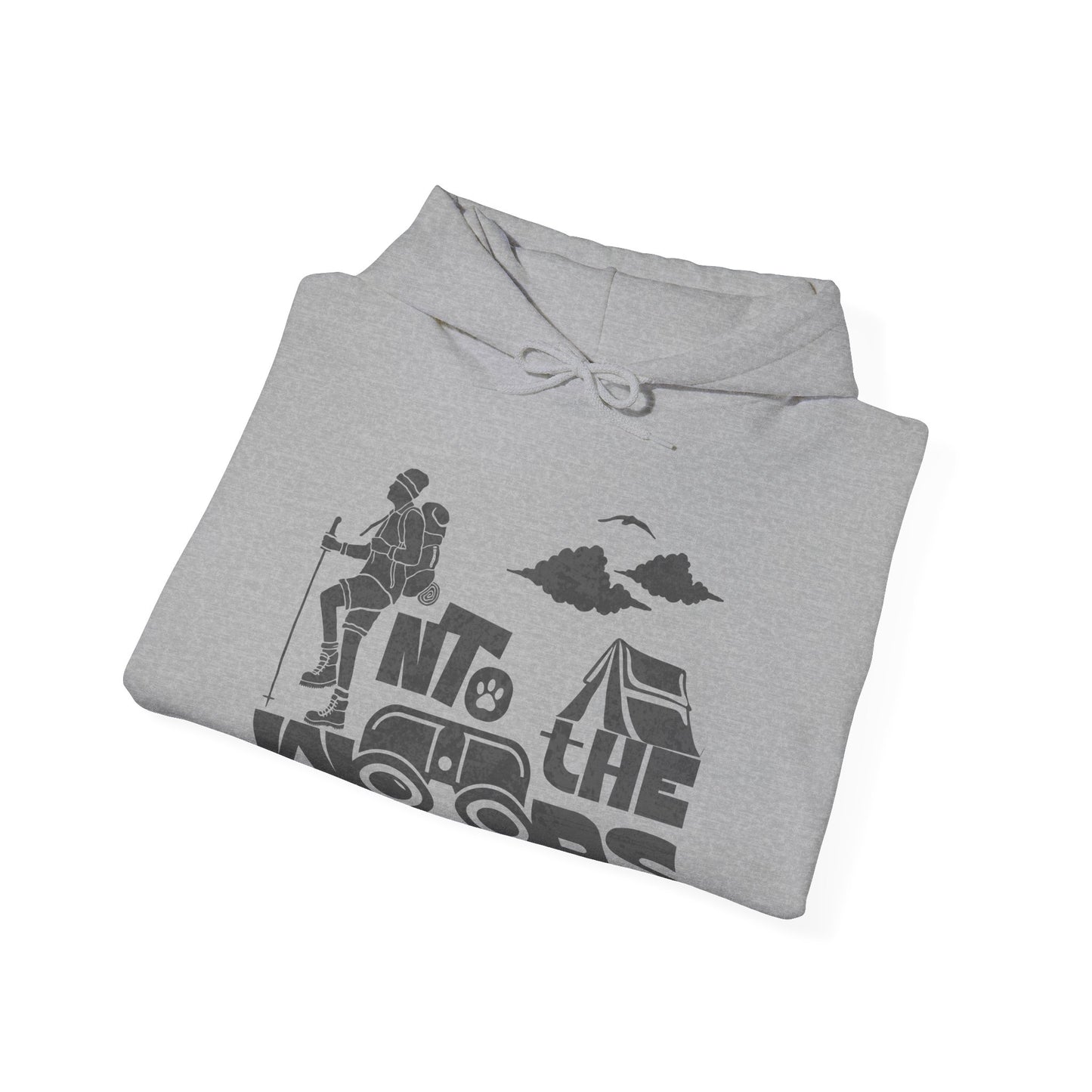Into the Woods Hoodie - Adventure Sweatshirt, Camping Gift, Outdoor Apparel, Hiking Hoodie, Cozy Unisex Sweatshirt