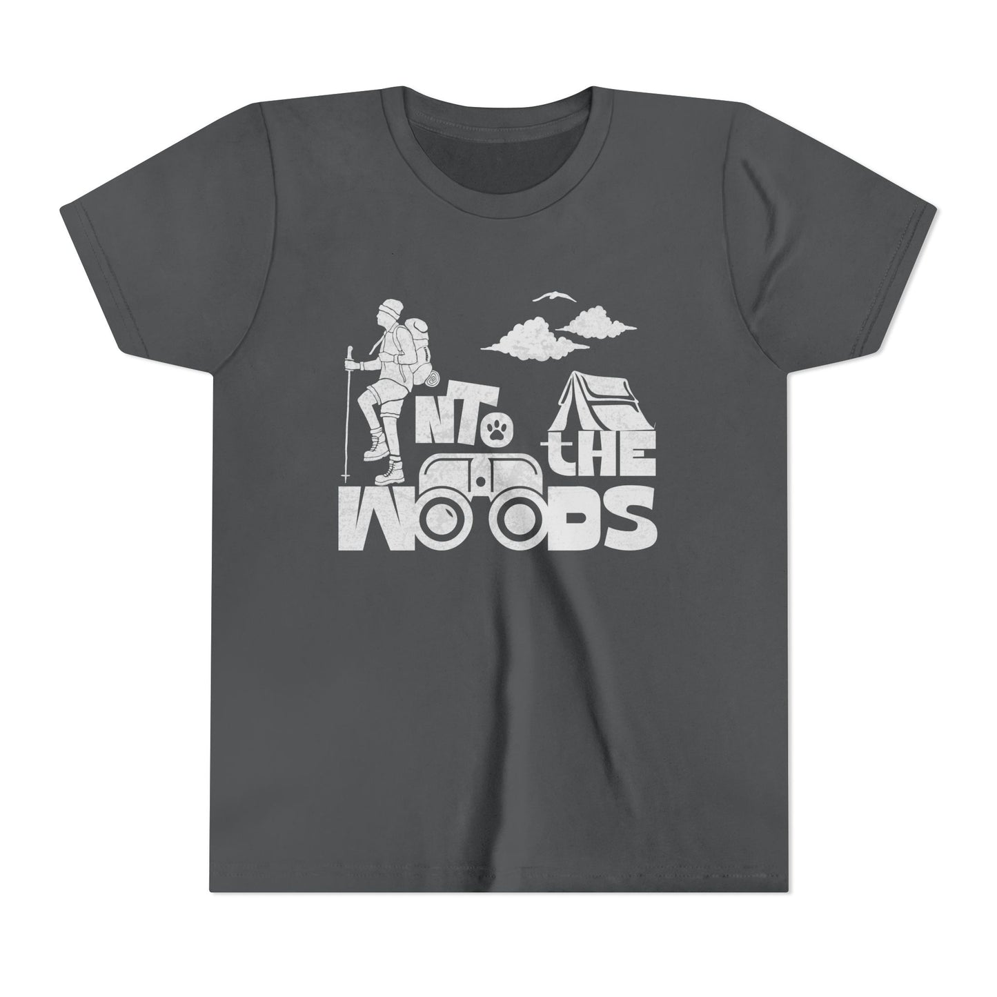 Adventure Youth Tee - Perfect for Outdoor Explorers, Gifts for Kids, Camping Trips, Hiking Apparel, Summer Fun