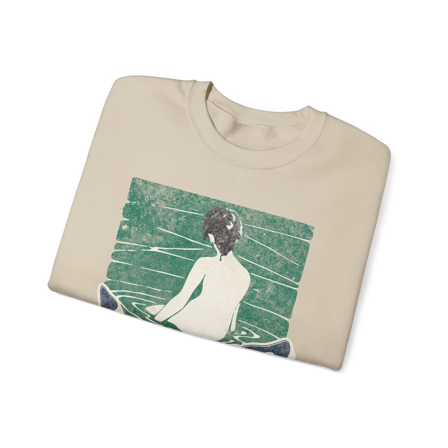Lake Life Unisex Crewneck Sweatshirt, Cozy Relaxation Apparel, Lakeside Vibes