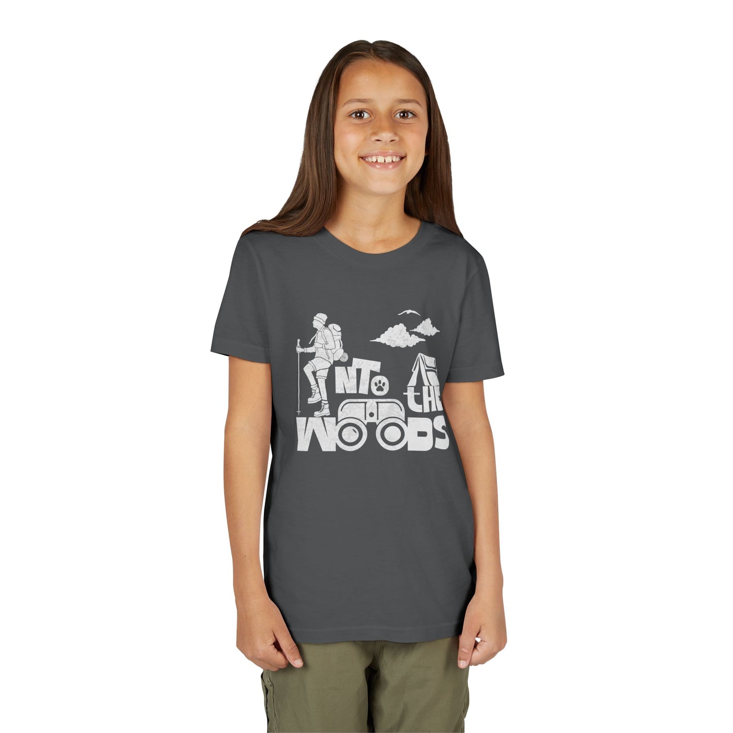 Adventure Youth Tee - Perfect for Outdoor Explorers, Gifts for Kids, Camping Trips, Hiking Apparel, Summer Fun