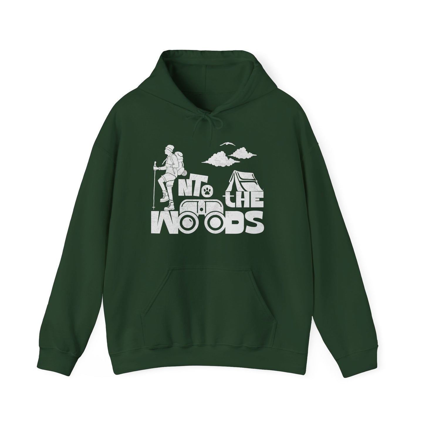 Into the Woods Hoodie - Adventure Sweatshirt, Camping Gift, Outdoor Apparel, Hiking Hoodie, Cozy Unisex Sweatshirt