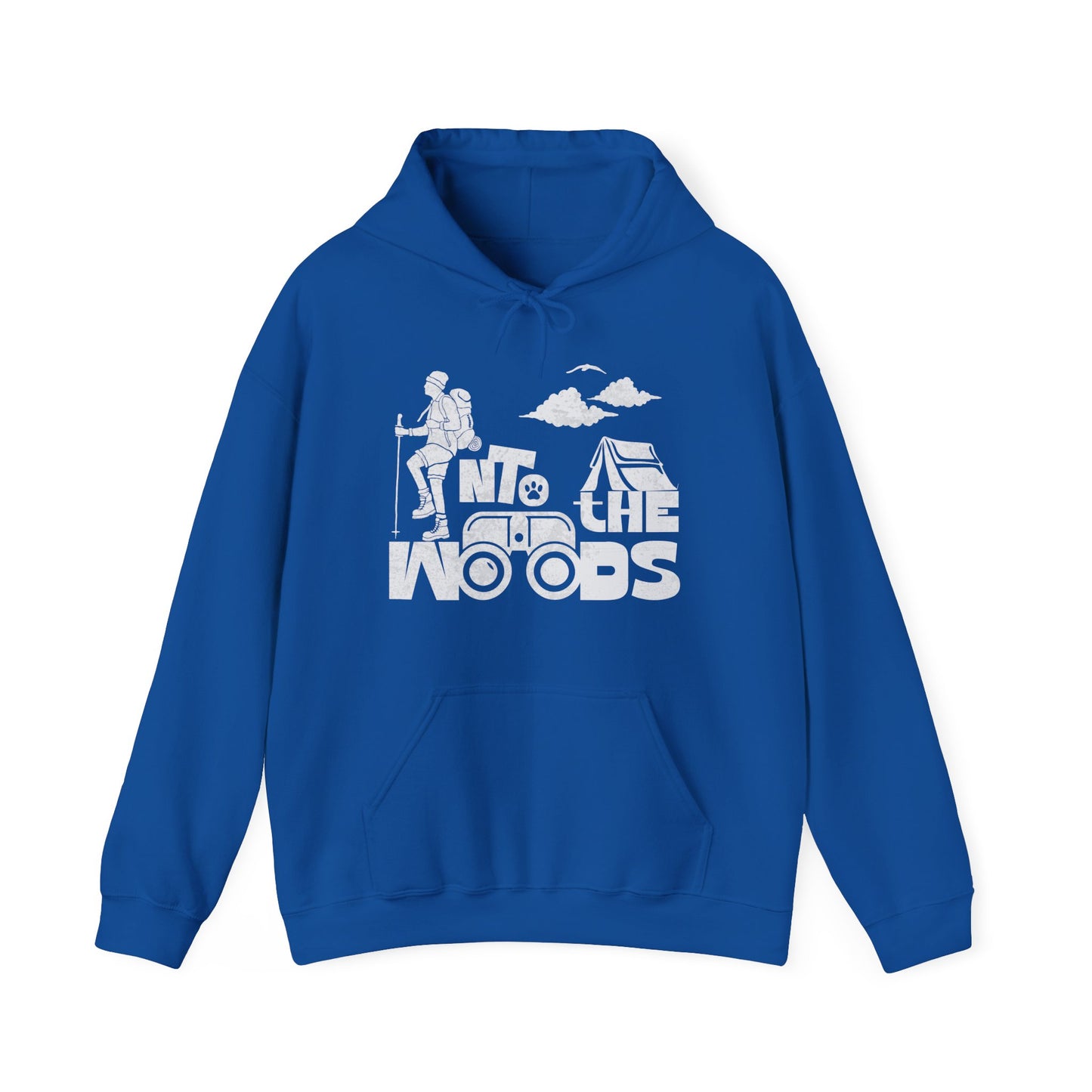 Into the Woods Hoodie - Adventure Sweatshirt, Camping Gift, Outdoor Apparel, Hiking Hoodie, Cozy Unisex Sweatshirt