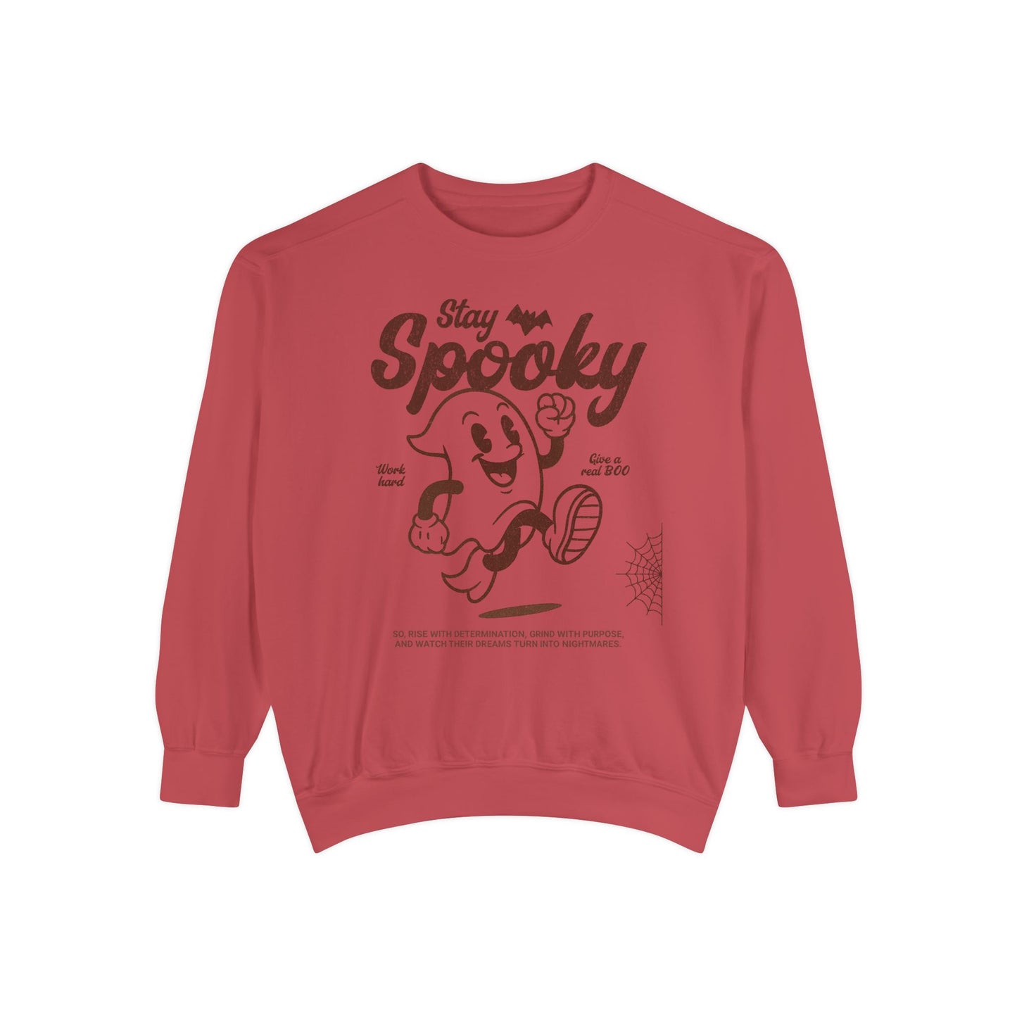 Spooky Ghost Unisex Sweatshirt, Cozy Halloween Apparel, Fall Fashion, Casual Gift, Youthful Style, Stay Spooky Design