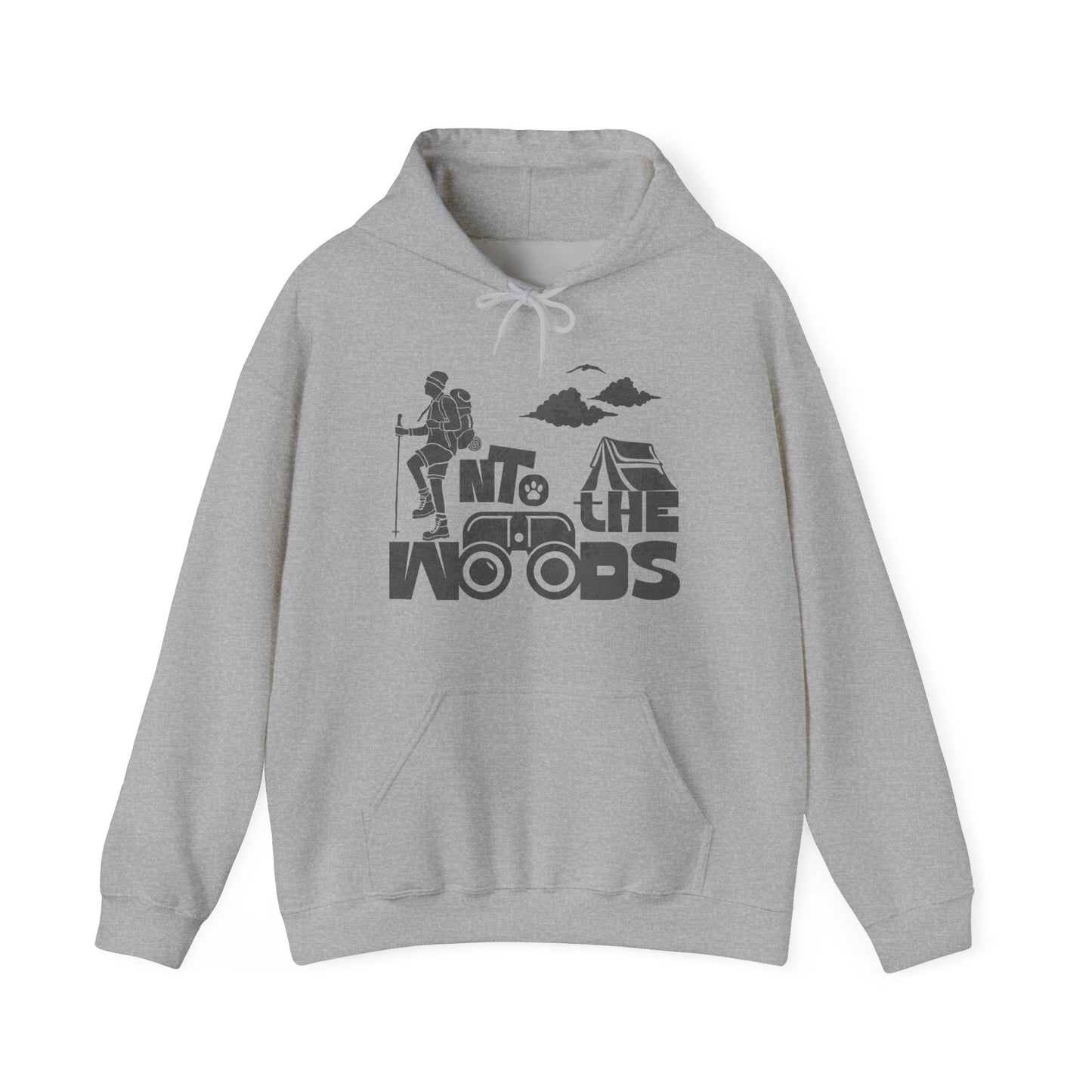 Into the Woods Hoodie - Adventure Sweatshirt, Camping Gift, Outdoor Apparel, Hiking Hoodie, Cozy Unisex Sweatshirt