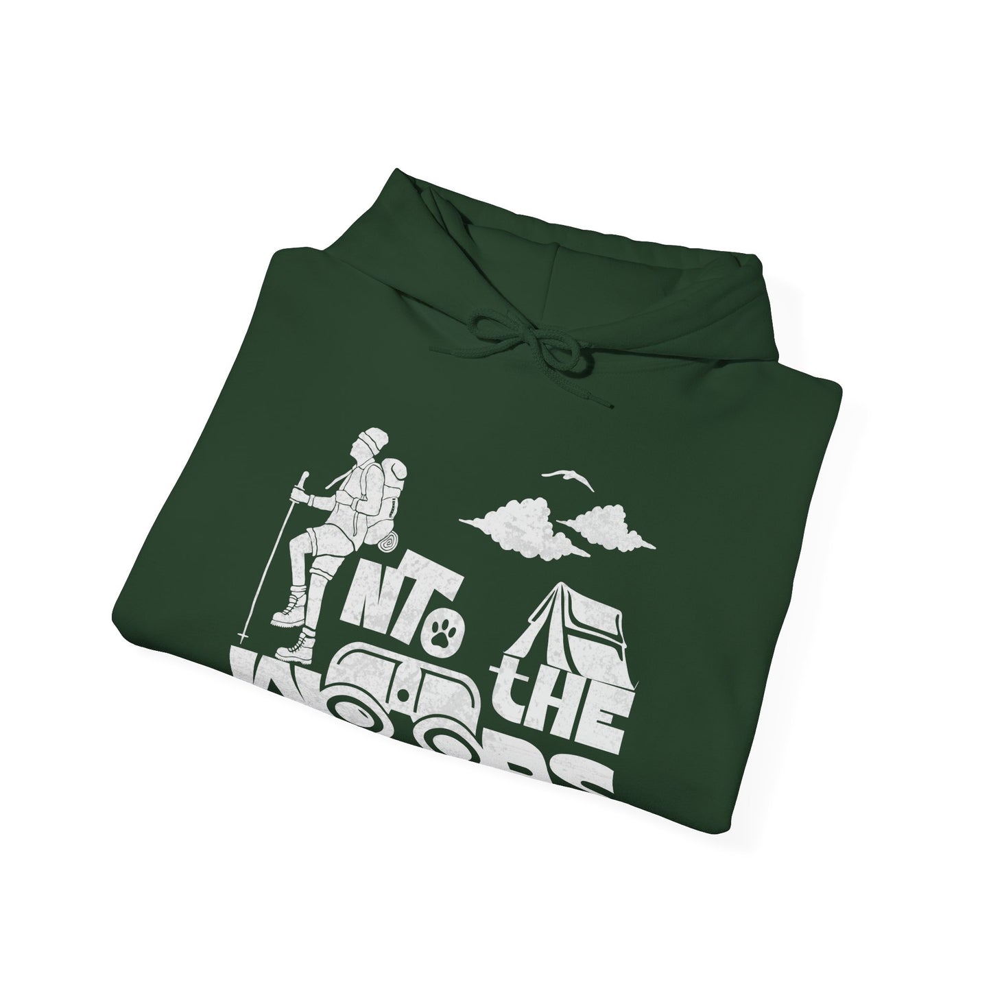 Into the Woods Hoodie - Adventure Sweatshirt, Camping Gift, Outdoor Apparel, Hiking Hoodie, Cozy Unisex Sweatshirt