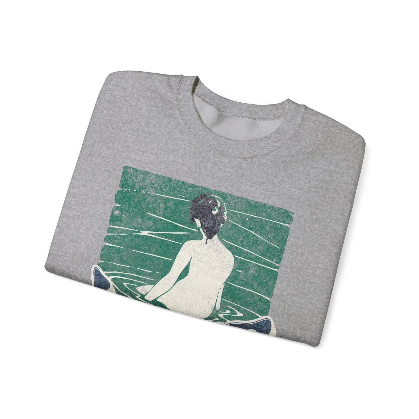 Lake Life Unisex Crewneck Sweatshirt, Cozy Relaxation Apparel, Lakeside Vibes