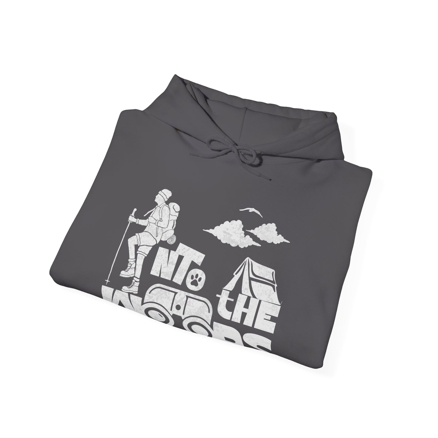 Into the Woods Hoodie - Adventure Sweatshirt, Camping Gift, Outdoor Apparel, Hiking Hoodie, Cozy Unisex Sweatshirt