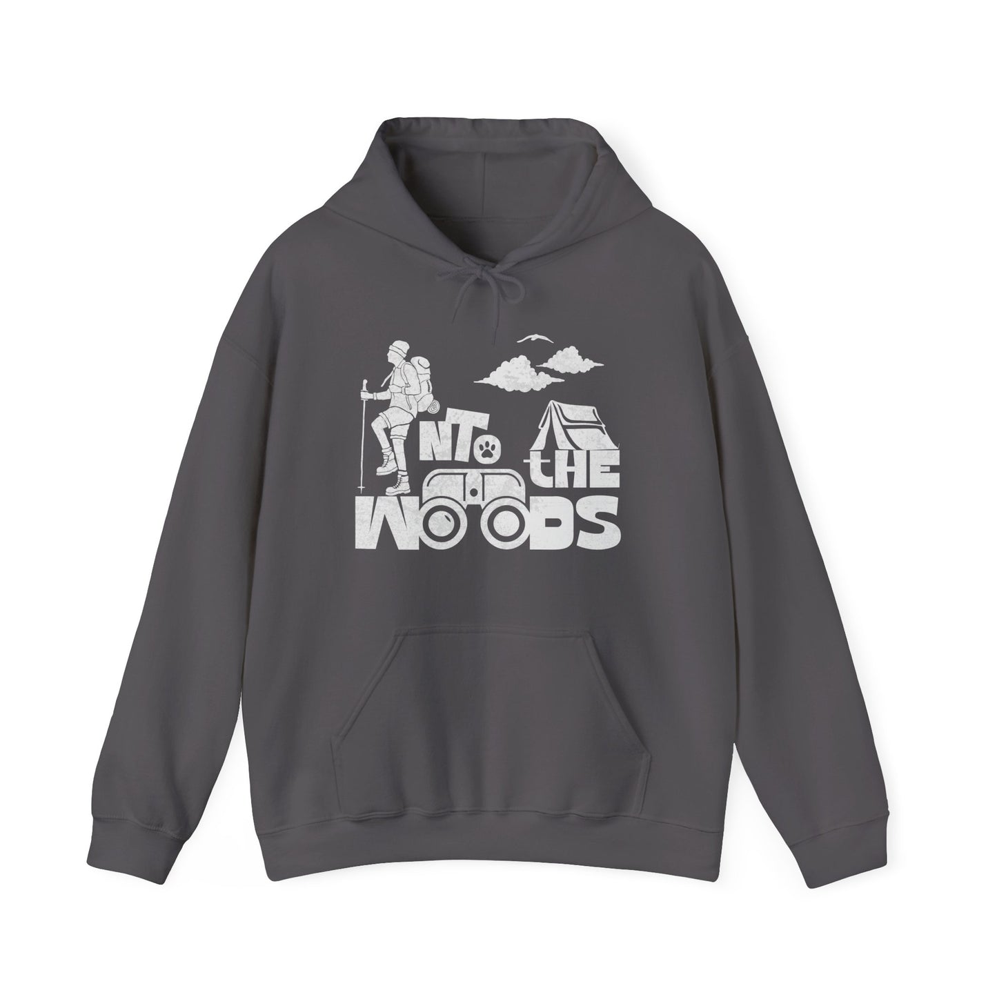 Into the Woods Hoodie - Adventure Sweatshirt, Camping Gift, Outdoor Apparel, Hiking Hoodie, Cozy Unisex Sweatshirt